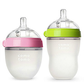SILICONE BABY BOTTLES